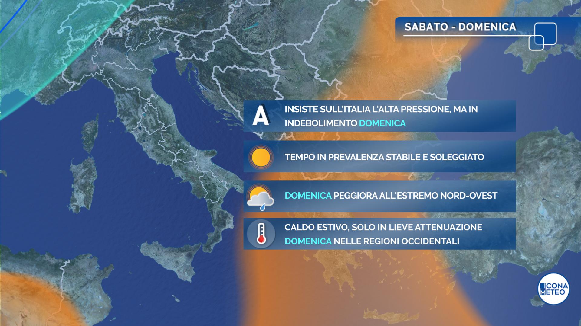 meteo weekend caldo anomalo autunno