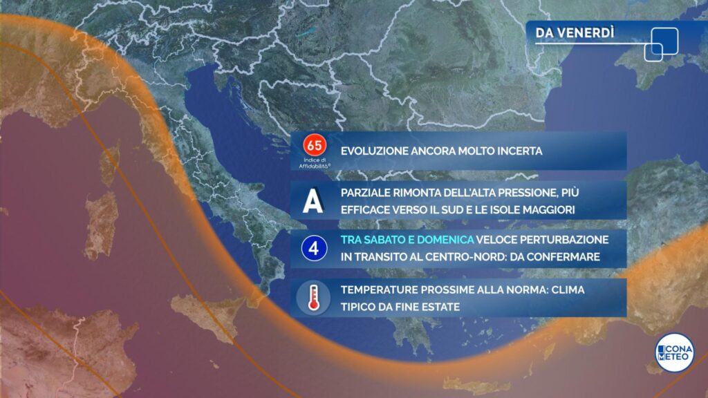 meteo weekend