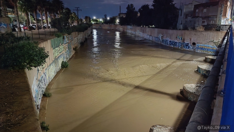 valencia maltempo spagna
