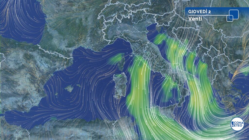 meteo ottobre vento mareggiate ondata di freddo maltempo