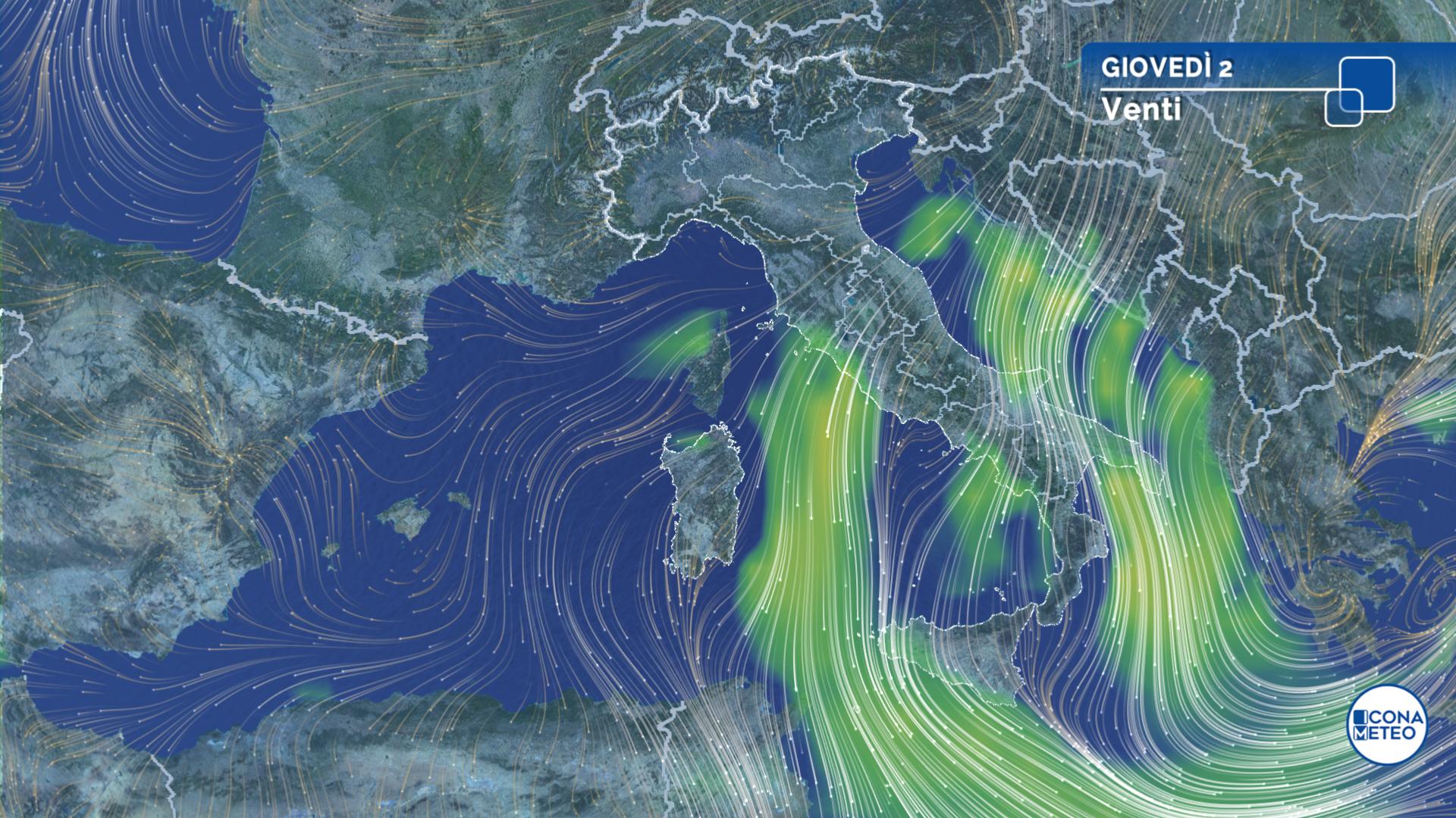 meteo ottobre vento mareggiate ondata di freddo maltempo
