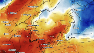 Photo of Ondata di caldo senza precedenti in Cina e Giappone: temperature record e notti tropicali