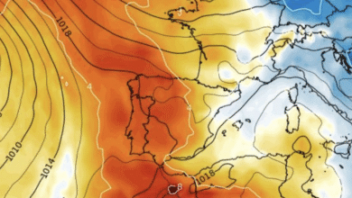 Photo of Ondata di caldo anomalo in Spagna e Mediterraneo occidentale: temperature fino a 41°C