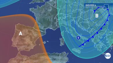 Photo of Meteo, domani ancora maltempo forte e venti di burrasca. Le zone più colpite