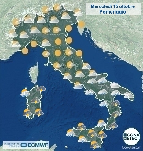 ciclone in arrivo maltempo