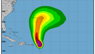Photo of Tempesta tropicale Jerry minaccia i Caraibi con piogge torrenziali