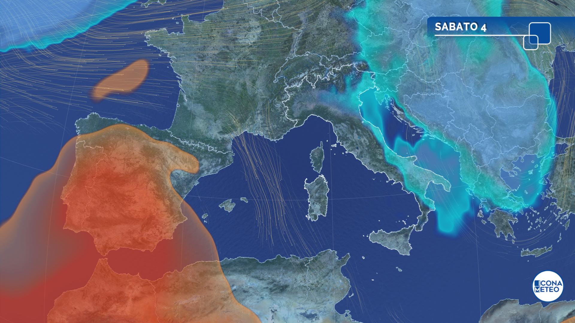 meteo weekend ottobre freddo maltempo
