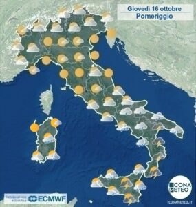 meteo domani ciclone maltempo