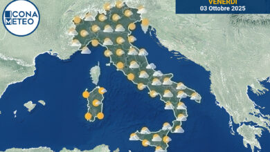 Photo of Meteo Italia oggi: Sole al Nord, Nubi e Piogge al Centro-Sud