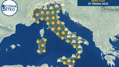 Photo of Meteo Italia oggi: sole al Nord, nubi e piogge al Centro e Sud