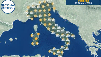 Photo of Meteo Italia oggi: sole al Nord, nuvole e piogge al Centro e Sud