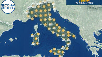 Photo of Meteo Italia oggi: Nubi sparse e temperature in calo al Nord, sole al Centro e Sud
