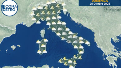 Photo of Meteo Italia oggi: Sole al Sud, nuvole e piogge al Nord e Centro