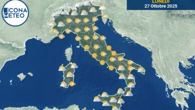 Photo of Meteo Italia oggi: nubi, piogge e calo delle temperature