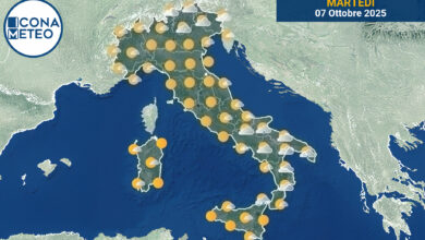 Photo of Meteo Italia: soleggiato al Nord, instabilità al Sud domani