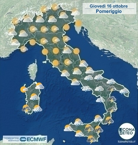 meteo oggi maltempo temporali allerta