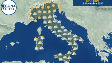 Photo of Meteo Italia oggi: Sole al Nord, piogge al Centro e Sud