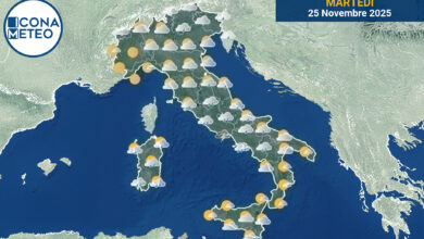Photo of Meteo Italia oggi: variabilità con piogge e schiarite in arrivo