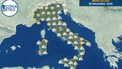 Photo of Meteo Italia oggi: Instabilità e piogge in tutto il Paese