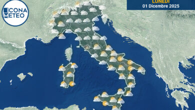 Photo of Meteo Italia: Domani piogge al Nord, schiarite al Sud