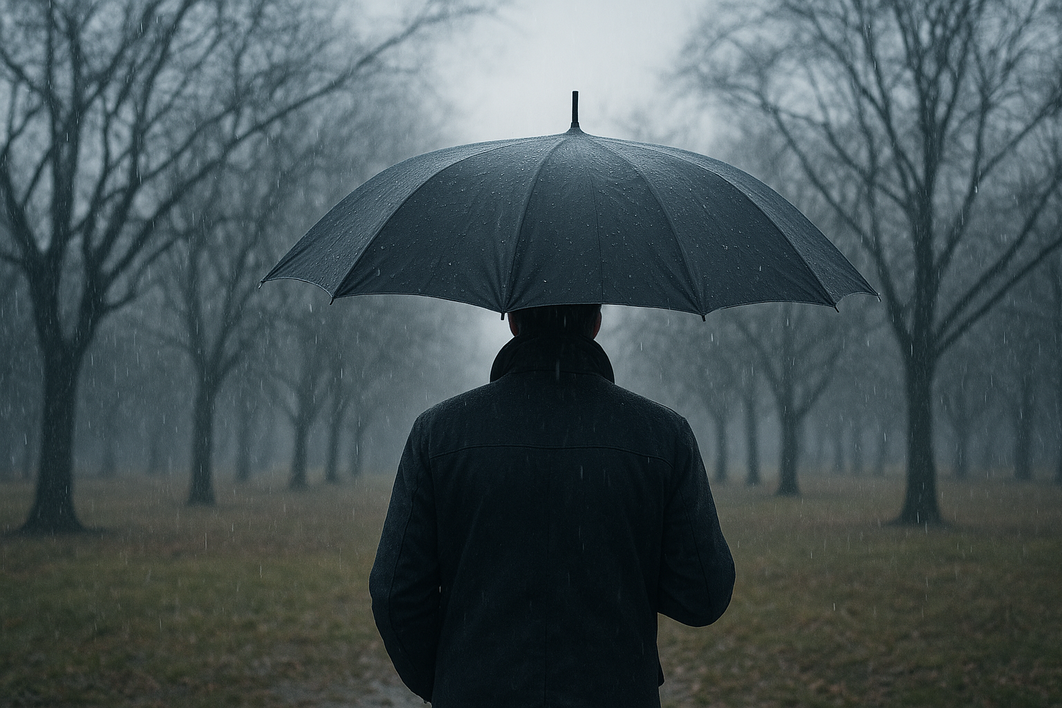 meteo ponte immacolata pioggia inverno dicembre - ai generated