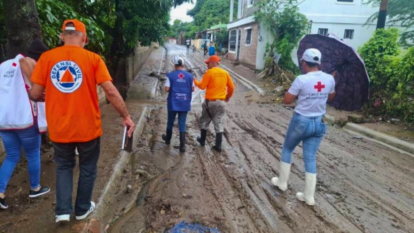 uragano melissa - foto Dominican Red Cross