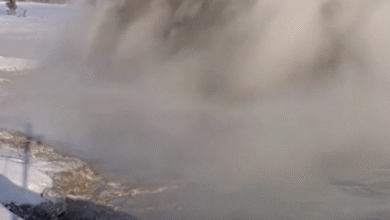 Photo of Esplosione di fango alla Black Diamond Pool nel Parco di Yellowstone