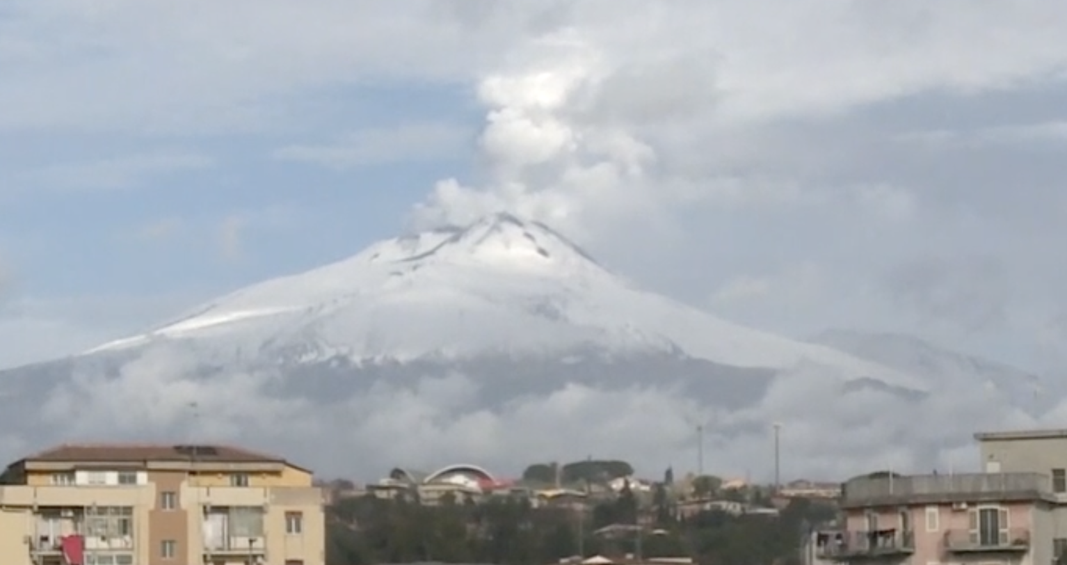 etna neve eruzione