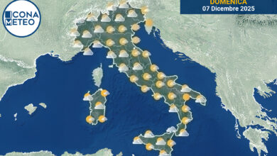 Photo of Meteo Italia oggi: Nuvole, piogge isolate e temperature in rialzo