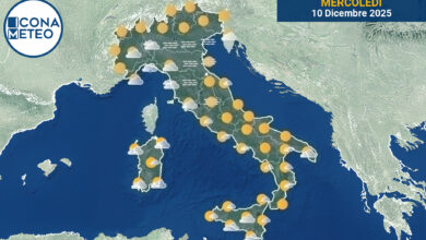 Photo of Meteo Italia oggi: nuvole e sole, nebbie al Nord e caldo al Sud