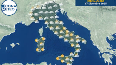 Photo of Meteo Italia oggi: piogge residue al Nord, schiarite al Centro e Sud