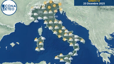 Photo of Meteo Italia oggi: nuvole e piogge sparse al Nord, sole al Centro