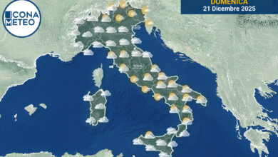 Photo of Meteo Italia oggi: Nuvole e piogge diffuse su gran parte del paese