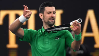 Photo of Djokovic, nuovo record, batte Van de Zandschulp agli Australian Open dopo aver rischiato la squalifica