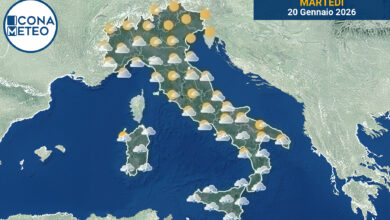Photo of Meteo Italia oggi: Nuvoloso al Nord, piogge al Centro e Sud