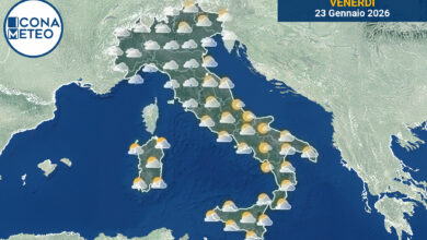Photo of Meteo Italia oggi: nuvole, piogge e neve in arrivo