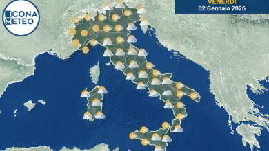 Photo of Meteo Italia domani: piogge al Nord, nubi al Centro e schiarite al Sud