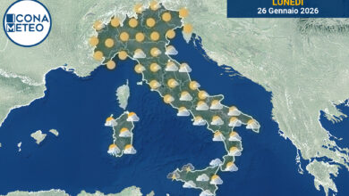 Photo of Meteo Italia: Domani sole al Nord, piogge e nuvole al Centro-Sud