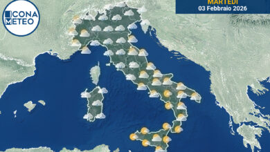 Photo of Meteo Italia oggi: Maltempo al Centro e Nord, sole al Sud