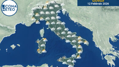 Photo of Meteo Italia oggi: Nuvoloso con piogge e nevicate in montagna