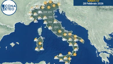 Photo of Meteo Italia oggi: nuvoloso al Nord, sereno al Sud e Isole