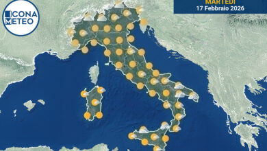 Photo of Meteo Italia: Domani Soleggiato nel Sud, Nubi e Neve al Nord