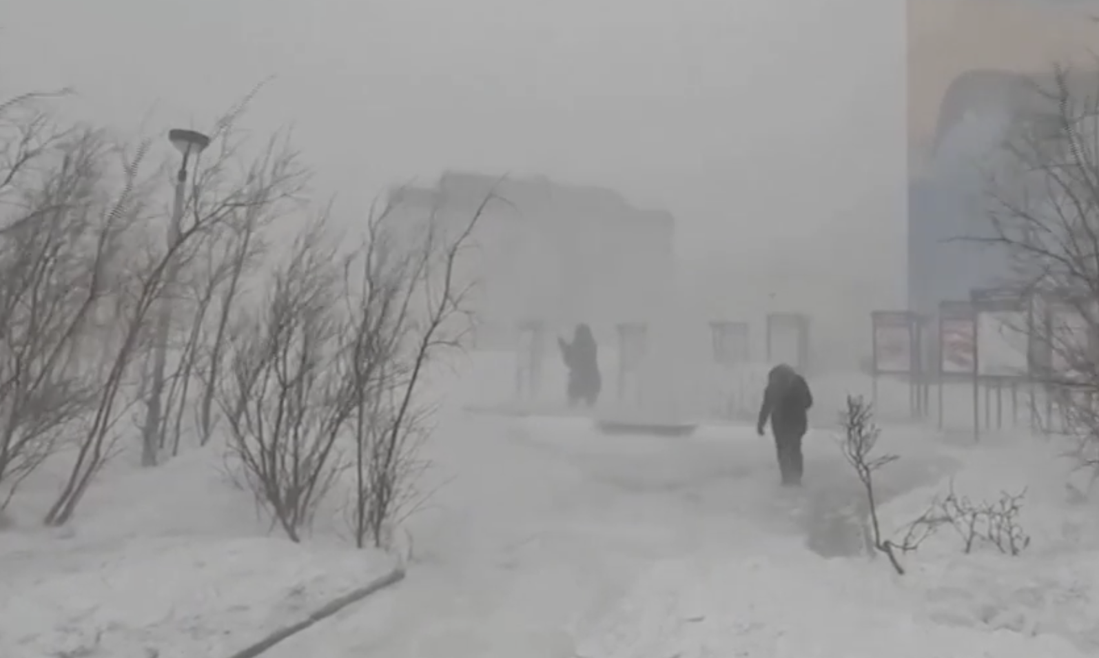 tempesta in Chucotka