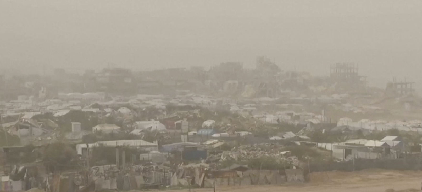 tempesta sabbia Gaza