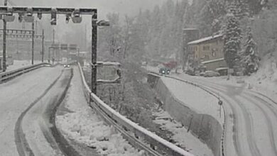 Photo of Valanga in Canton Vallese: treno deraglia sulla linea Frutigen-Brig