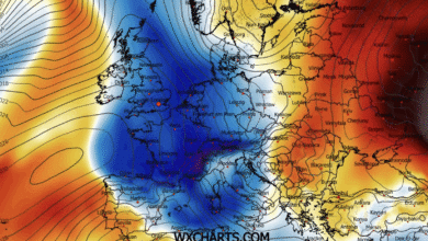 Photo of Fronte freddo nord atlantico sull’Europa: crollo termico e neve