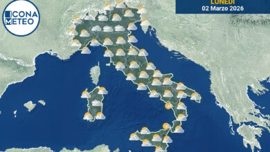 Photo of Meteo Italia Oggi: Nuvole e Piogge Sparse al Nord, Sole al Sud