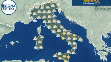 Photo of Meteo Italia oggi: Nuvoloso al Nord, Sole al Centro e Sud