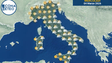 Photo of Meteo Italia domani: Sole al Nord, Nuvole e Piogge al Centro e Sud