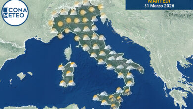 Photo of Meteo Italia: Sole e nuvole domani, piogge al Sud e in Sicilia
